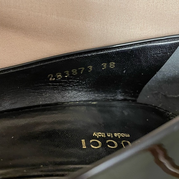 Authentic Gucci Wedge Peep Toe Heels - Picture 5 of 9